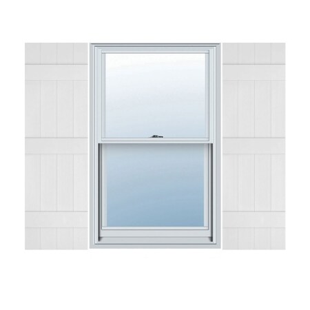 Builders Edge, Standard Four Board Joined (3 Batten), Board-n-Batten Shutters, 80140067001